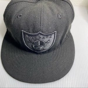 Raiders 59  New Era NFL Cap Hat Size 7 1/2